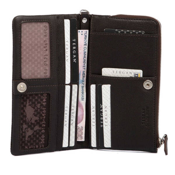 Kahverengi Deri Erkek Portföy Çantası - S1PC00001632-A7P - 3