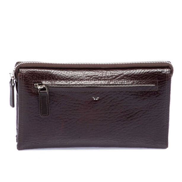 Kahverengi Hakiki Deri Erkek Portföy Çantası - S1PC00001633-P3Y - Tergan