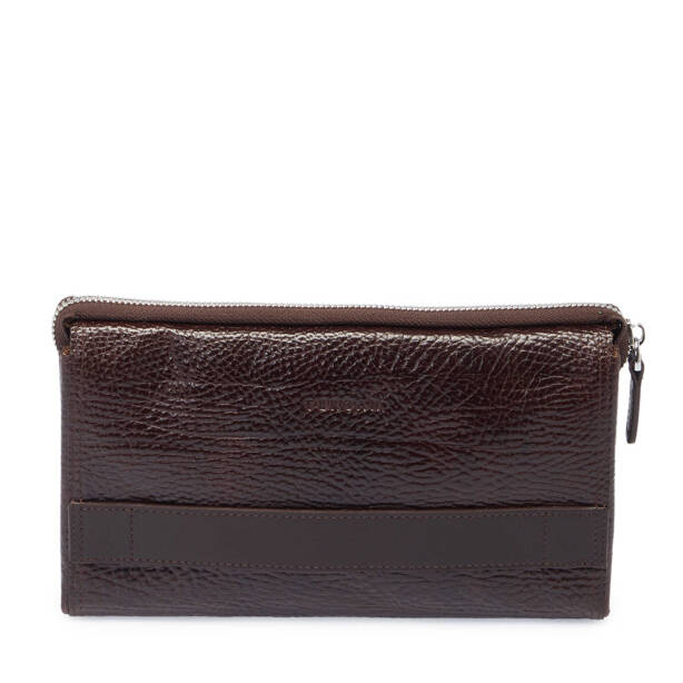 Kahverengi Hakiki Deri Erkek Portföy Çantası - S1PC00001633-R8U - 3