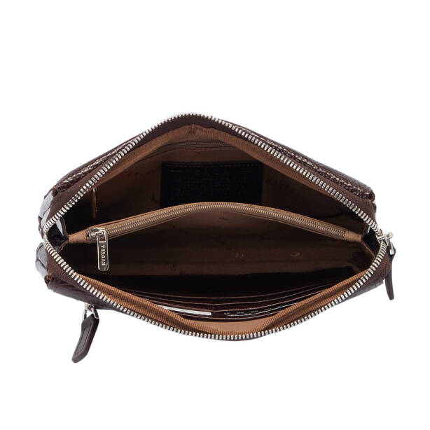 Kahverengi Hakiki Deri Erkek Portföy Çantası - S1PC00001633-R8U - 4