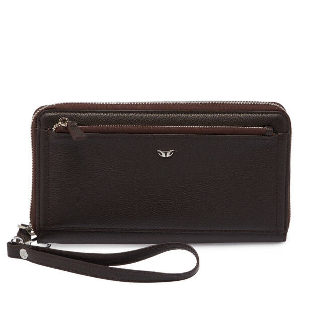 Kahverengi Deri Erkek Portföy Çantası - S1PC00001667-U5H - Tergan