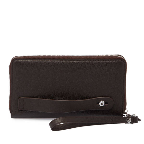 Kahverengi Deri Erkek Portföy Çantası - S1PC00001667-U5H - 5