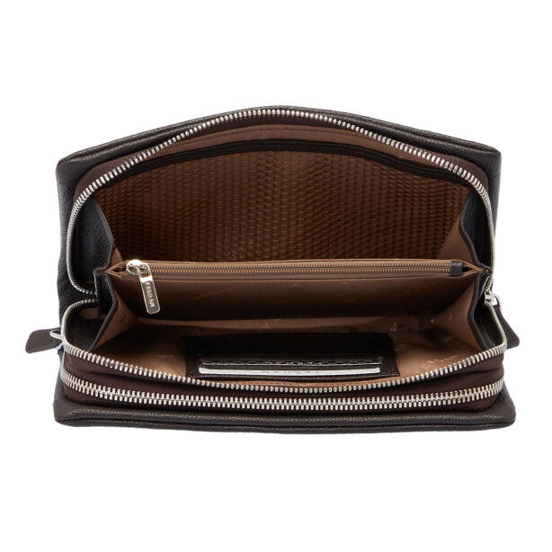 Kahverengi Deri Erkek Portföy Çantası - S1PC00002196-U5H - 4