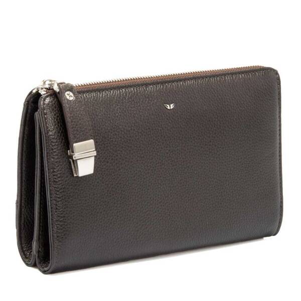 Kahverengi Deri Erkek Portföy Çantası - S1PC00002199-A7P - 2