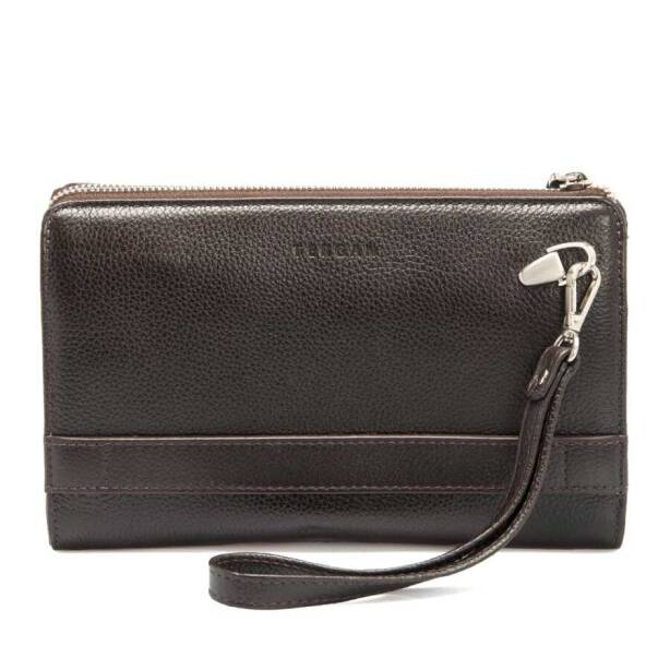 Kahverengi Deri Erkek Portföy Çantası - S1PC00002199-A7P - 3