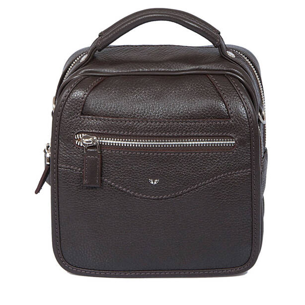 Kahverengi Deri Erkek Portföy Çantası - S1PC00002957-A7P 