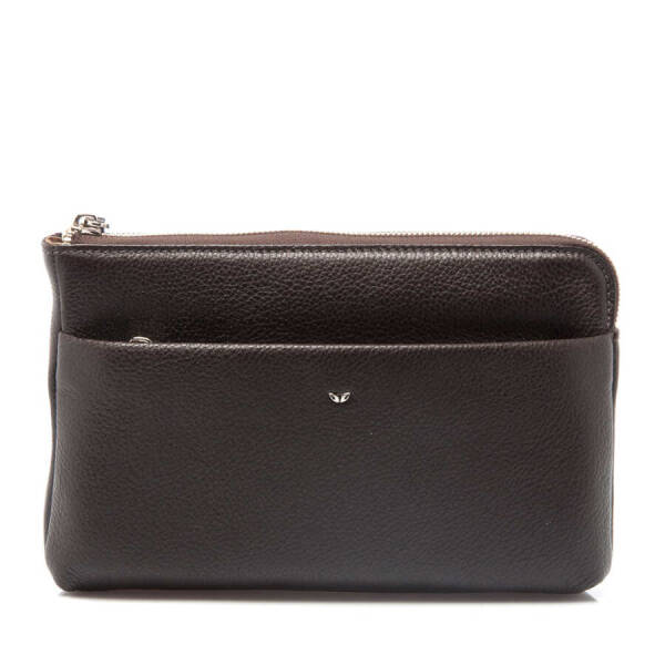 Kahverengi Hakiki Deri Erkek Portföy Çantası - S1PC00002972-A7P - 1