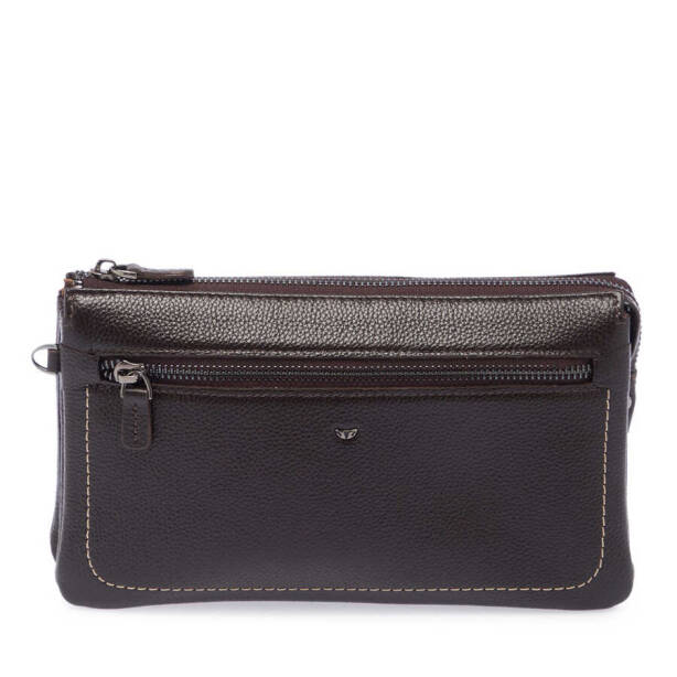 Kahverengi Hakiki Deri Erkek Portföy Çantası - S1PC00002998-A7P 