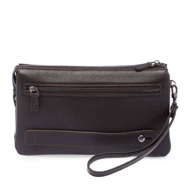 Kahverengi Hakiki Deri Erkek Portföy Çantası - S1PC00002998-A7P - 3