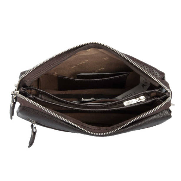 Kahverengi Deri Erkek Portföy Çantası - S1PC00021228-A7P - 4
