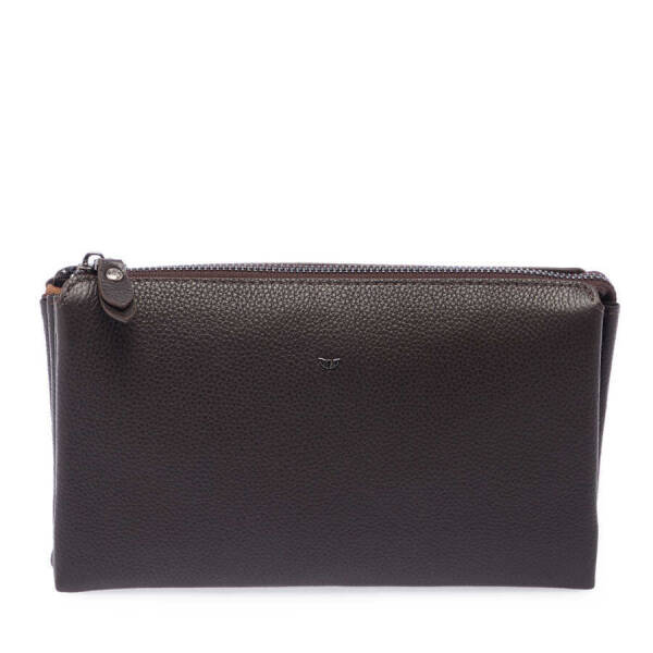 Kahverengi Deri Erkek Portföy Çantası - S1PC00021240-A7P - 1