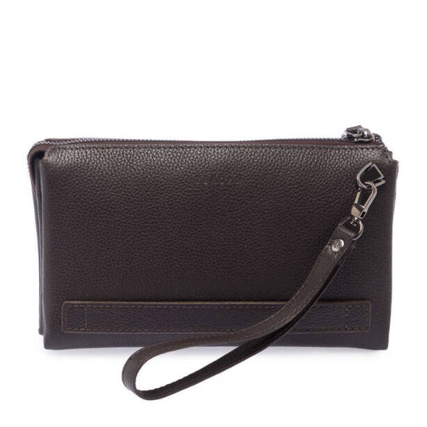 Kahverengi Deri Erkek Portföy Çantası - S1PC00021240-A7P - 3