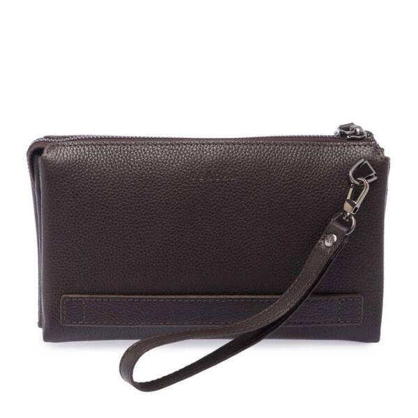 Kahverengi Deri Erkek Portföy Çantası - S1PC00021240-A7P - 3