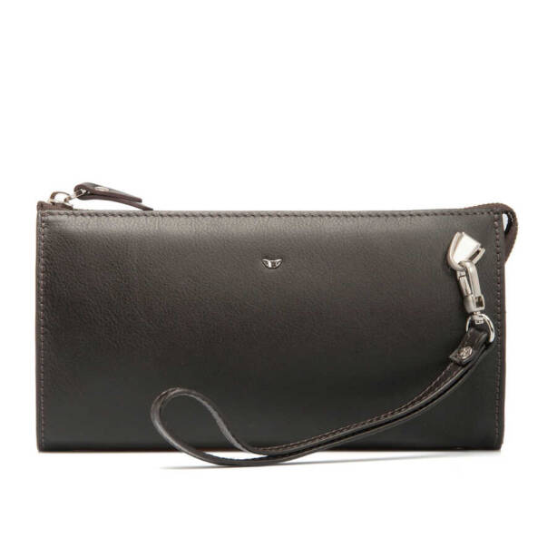 Kahverengi Hakiki Deri Erkek Portföy Çantası - S1PC00021288-D38 - Tergan