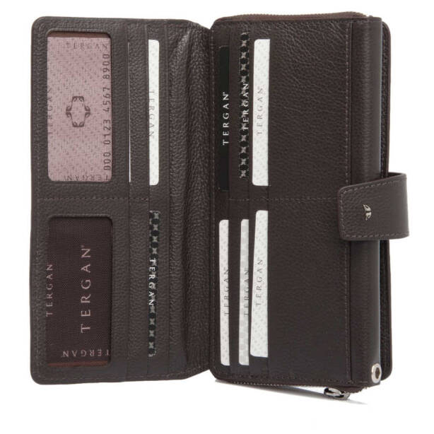 Kahverengi Deri Erkek Portföy Çantası - S1PC00021356-A7P - 3