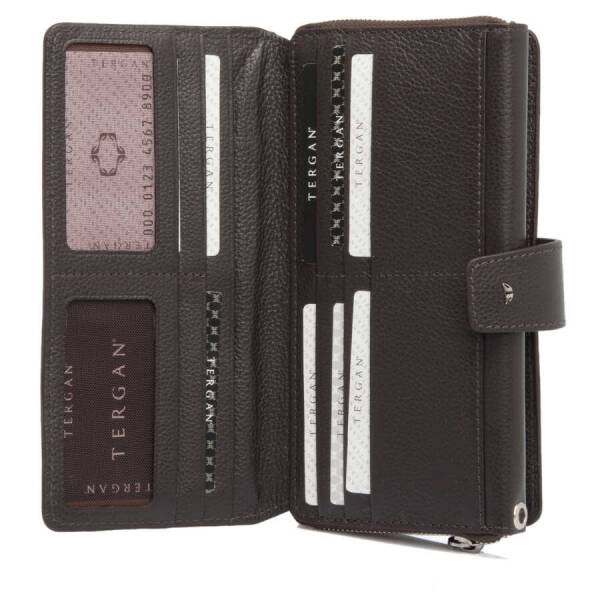 Kahverengi Deri Erkek Portföy Çantası - S1PC00021356-A7P - 3