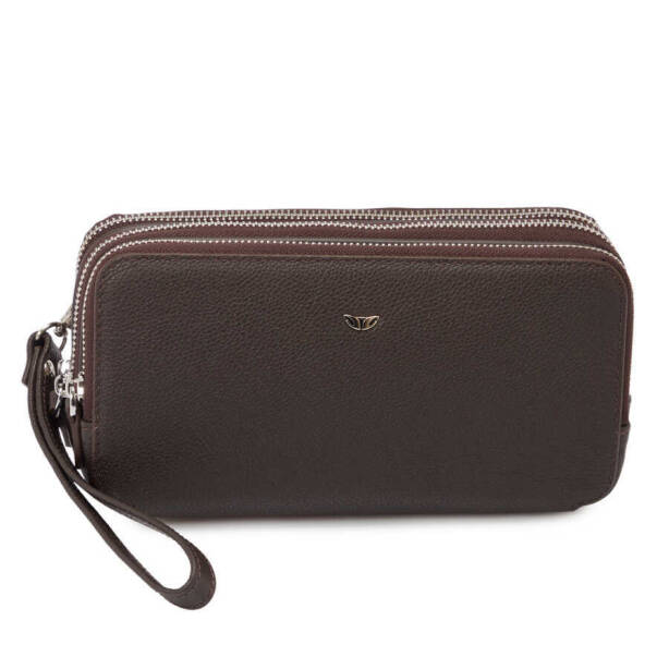 Kahverengi Deri Erkek Portföy Çantası - S1PC00021495-U5H - 1
