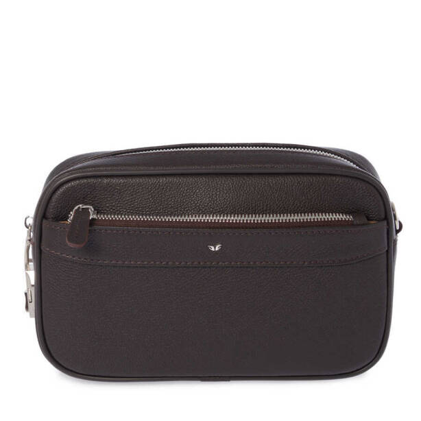 Kahverengi Deri Erkek Portföy Çantası - S1PC00021499-U5H 