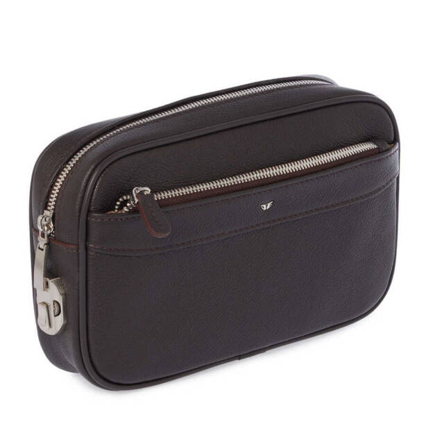 Kahverengi Deri Erkek Portföy Çantası - S1PC00021499-U5H - 2