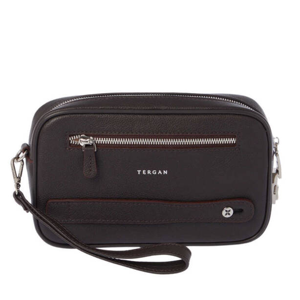 Kahverengi Deri Erkek Portföy Çantası - S1PC00021499-U5H - 3