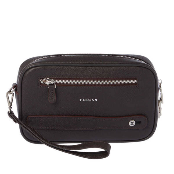 Kahverengi Deri Erkek Portföy Çantası - S1PC00021499-U5H - 3