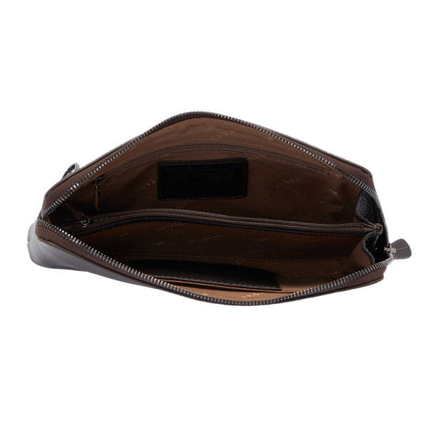 Kahverengi Deri Erkek Portföy Çantası - S1PC00021517-A42 - 4
