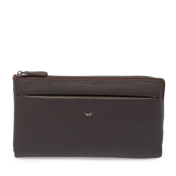 Kahverengi Deri Erkek Portföy Çantası - S1PC00021519-U5H - Tergan