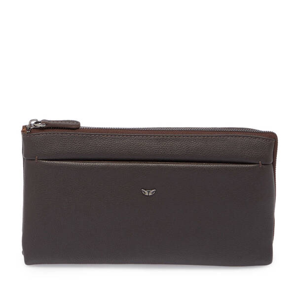 Kahverengi Deri Erkek Portföy Çantası - S1PC00021519-U5H - 1