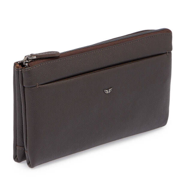 Kahverengi Deri Erkek Portföy Çantası - S1PC00021519-U5H - Tergan