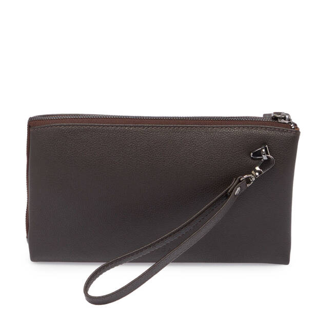 Kahverengi Deri Erkek Portföy Çantası - S1PC00021519-U5H - 3