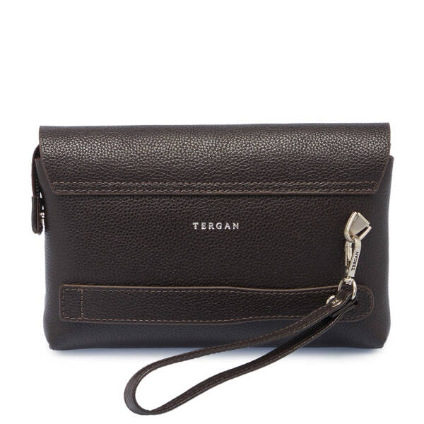 Kahverengi Deri Erkek Portföy Çantası - S1PC00021523-A7P - 3