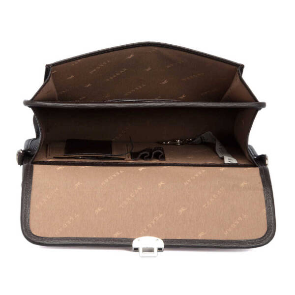 Kahverengi Deri Erkek Portföy Çantası - S1PC00022126-A42 - 4