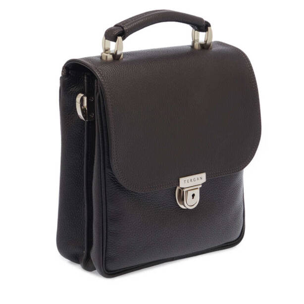 Kahverengi Deri Erkek Portföy Çantası - S1PC00022880-A42 - 2