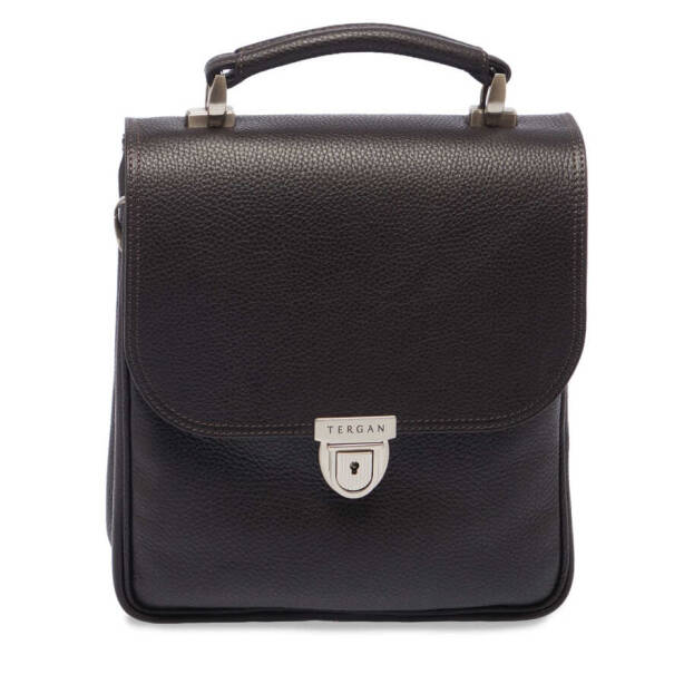 Kahverengi Hakiki Deri Erkek Portföy Çantası - S1PC00022880-A42 