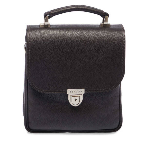 Kahverengi Hakiki Deri Erkek Portföy Çantası - S1PC00022880-A42 - 1