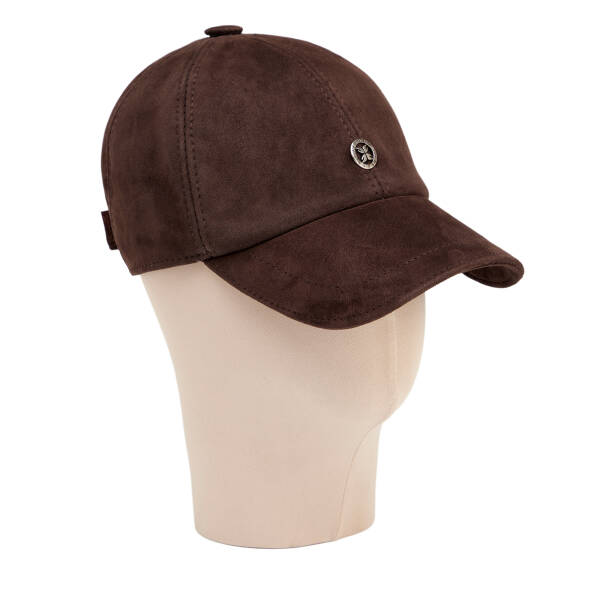 Kahverengi Deri Erkek Şapka - S1SPK0330004-U9X - 1