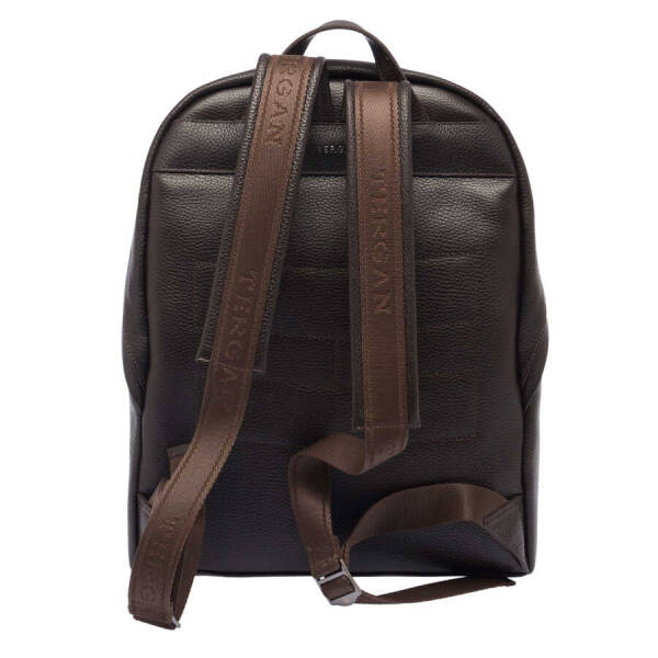 Kahverengi Deri Erkek Sırt Çantası - S1SR00021345-A42 - 3