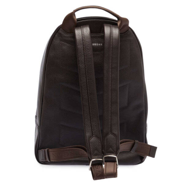 Kahverengi Deri Erkek Sırt Çantası - S1SR00021443-A42 - 3