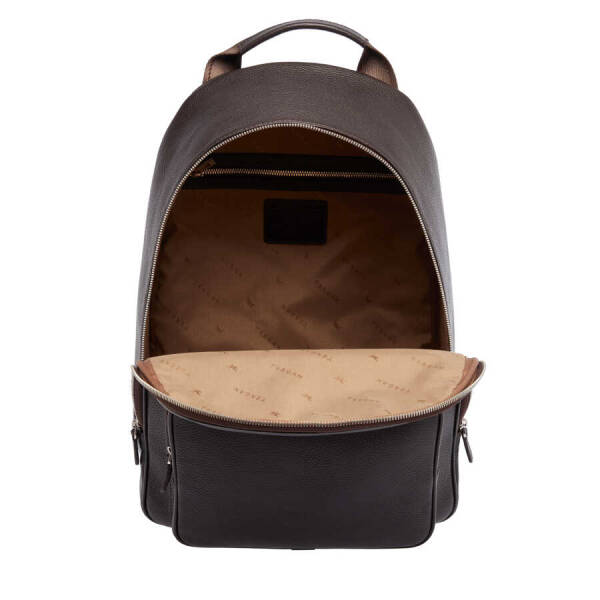 Kahverengi Deri Erkek Sırt Çantası - S1SR00021443-A42 - 4