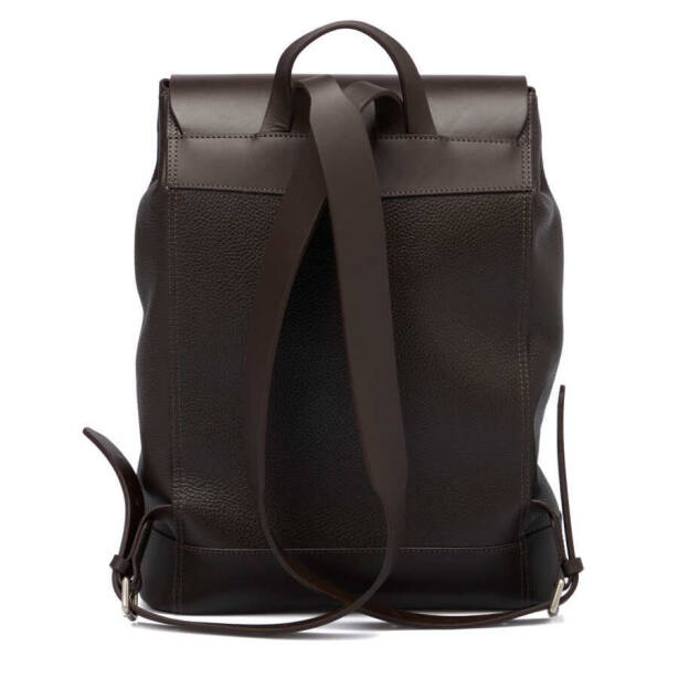 Kahverengi Deri Erkek Sırt Çantası - S1SR00021463-W14 - 3