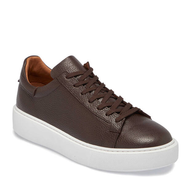 Kahverengi Deri Erkek Sneaker - E24S1AY56961-A42 