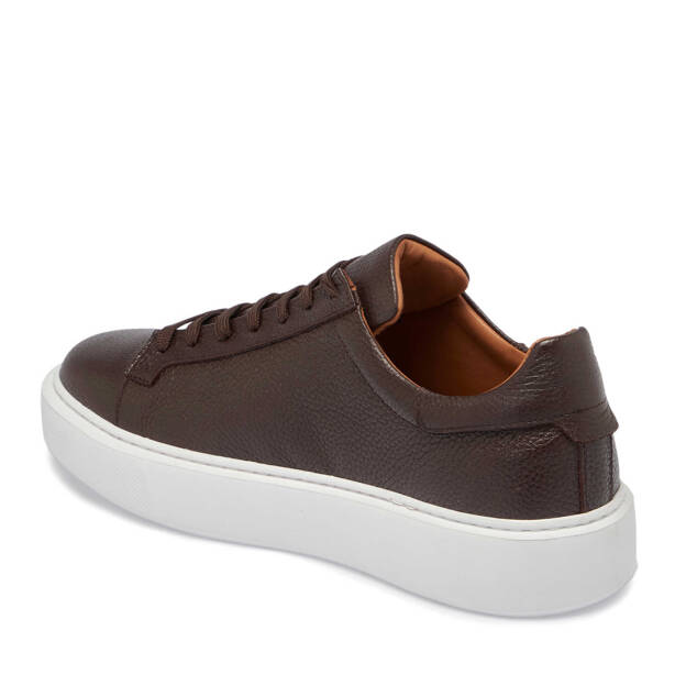 Kahverengi Deri Erkek Sneaker - E24S1AY56961-A42 - Tergan