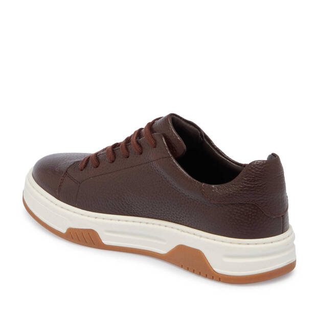 Kahverengi Deri Erkek Sneaker - E24S1AY57024-A42 - Tergan