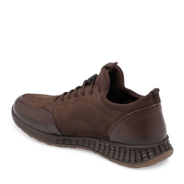 Kahverengi Deri Erkek Sneaker - E24S1AY57079-B37 - 2