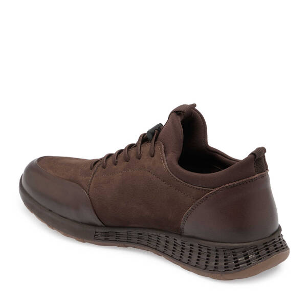 Kahverengi Deri Erkek Sneaker - E24S1AY57079-B37 - 2