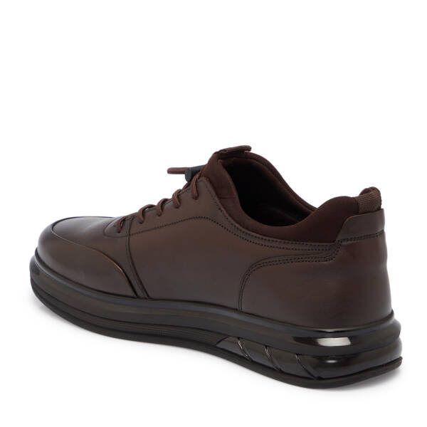 Kahverengi Deri Erkek Sneaker - E25S1AY57437-A24 - 2