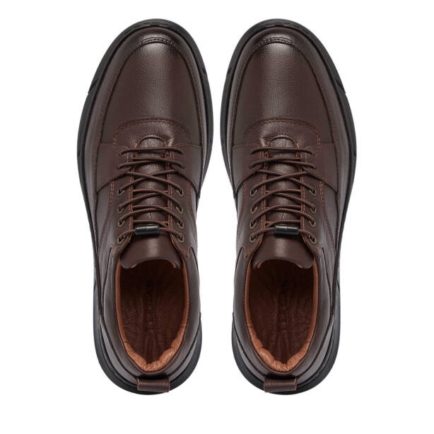 Kahverengi Deri Erkek Sneaker - E25S1AY57451-A24 - 5