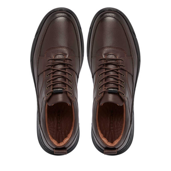 Kahverengi Deri Erkek Sneaker - E25S1AY57451-A24 - 5