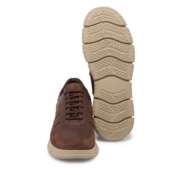 Kahverengi Deri Erkek Sneaker - E25S1AY57511-A24 - 4