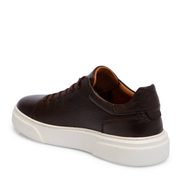 Kahverengi Deri Erkek Sneaker - E25S1AY57667-A42 - 2